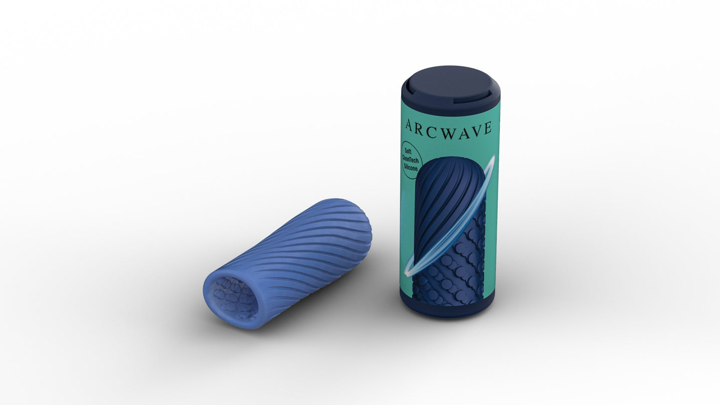 GHOST POCKET - Masturbatore 100% Silicone CleanTech Arcwave