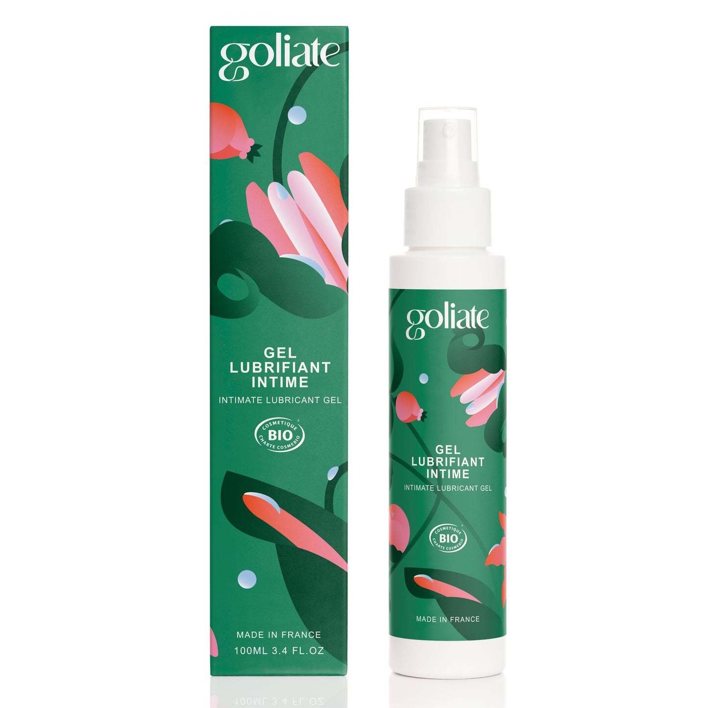 LONG-LASTING WATER-BASED LUBRICANT GEL - Natural and Organic - 100ml