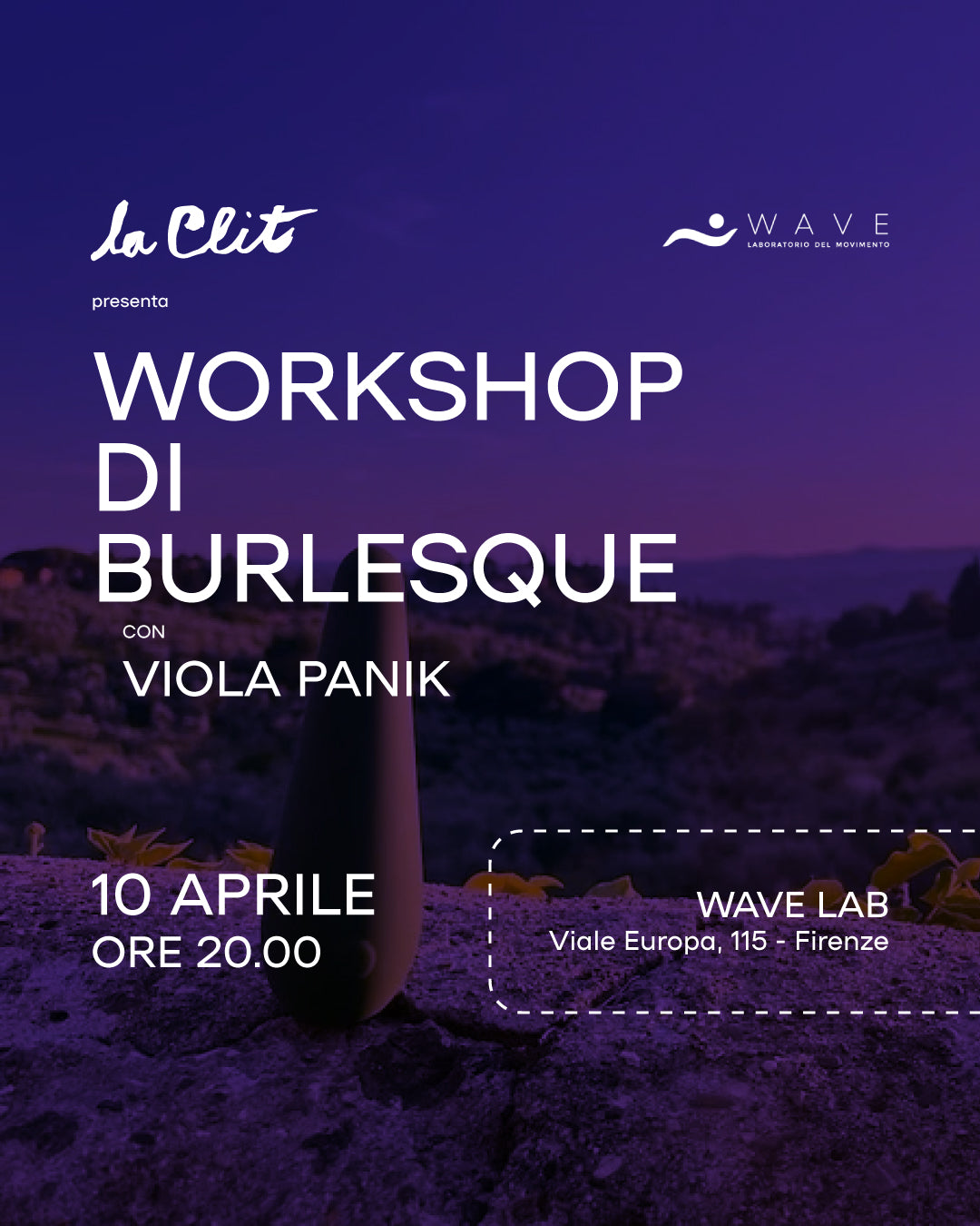 DIVINA – Rivela la tua Bellezza – WORKSHOP DI BURLESQUE - 10 APRILE 2025