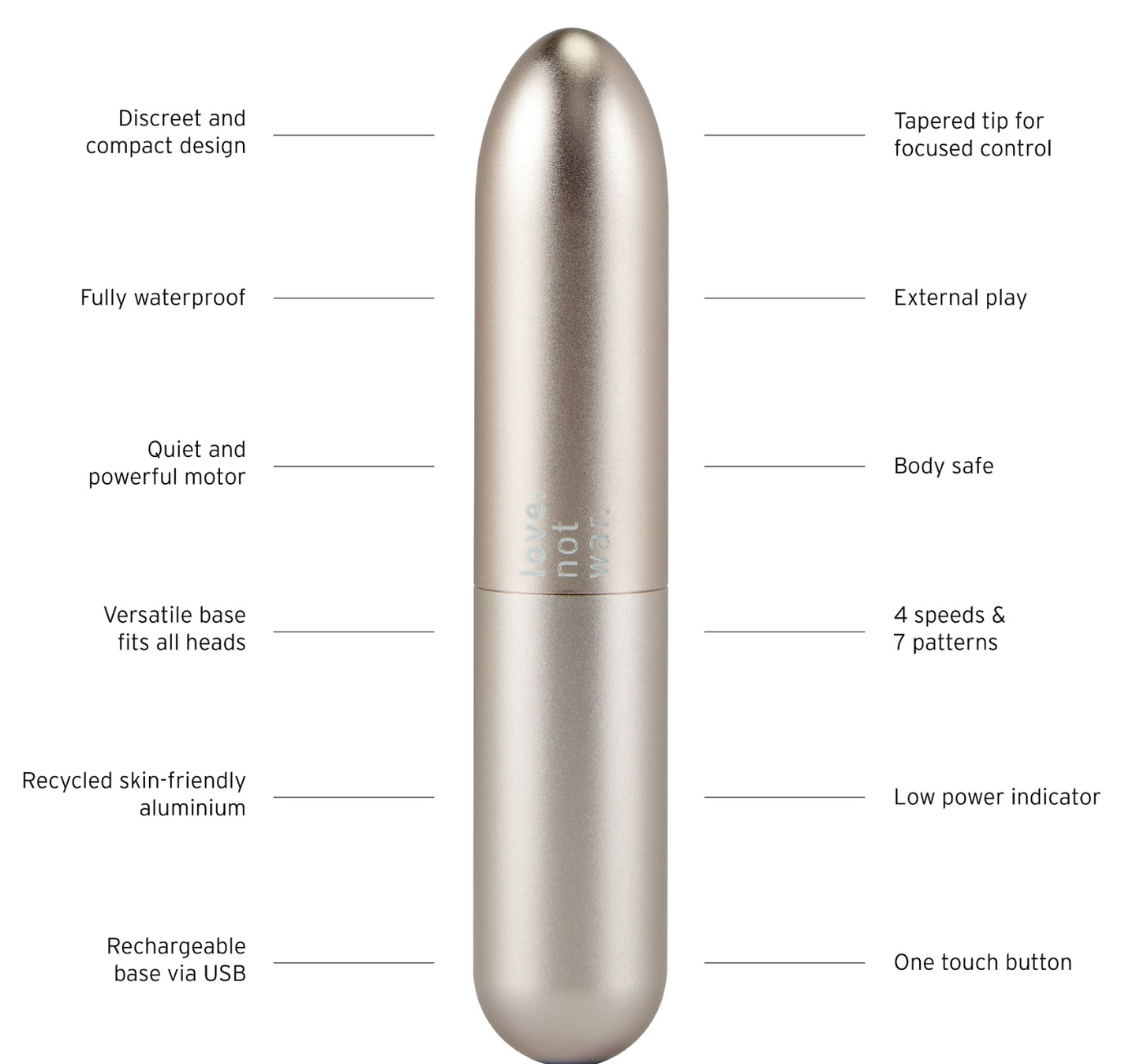 MAYA - Award Winning Quiet Vibrator (Head)