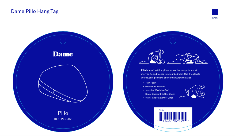 PILLO - Premium Sex Pillow per migliorare il comfort e le posizioni sessuali