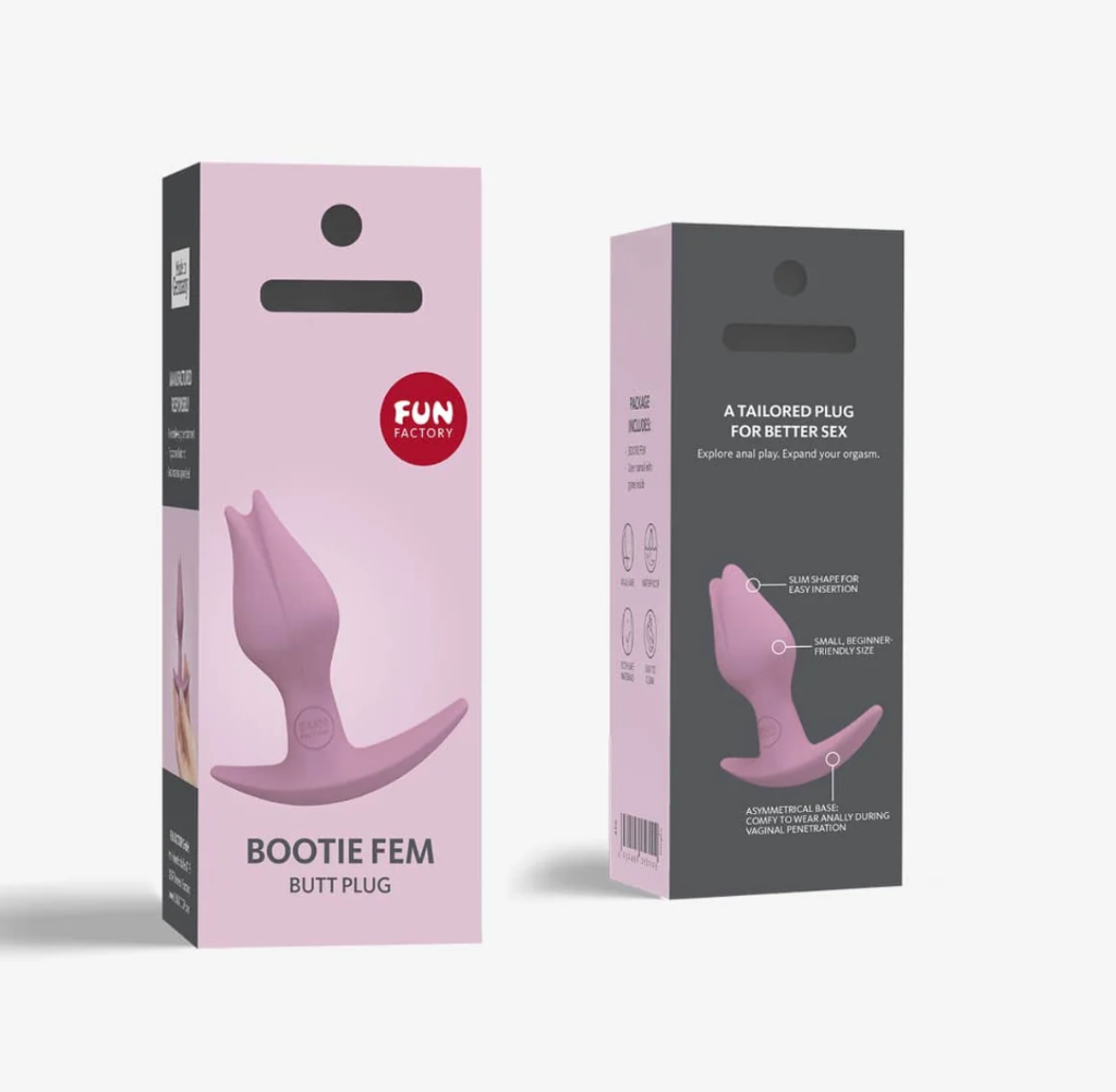 BOOTIE FEM - Plug Anale Pensato per Chi Ha La Clitoride