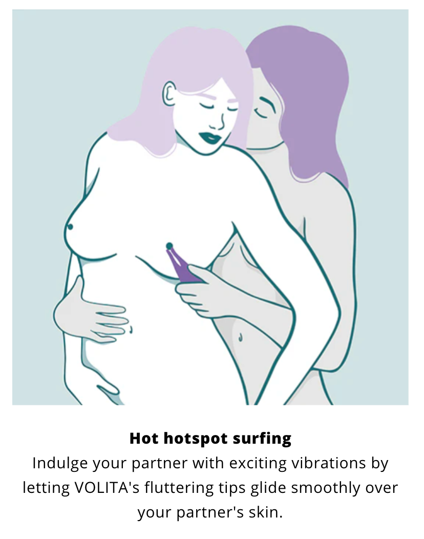 VOLITA - External Vibrator With Fluttering Tip