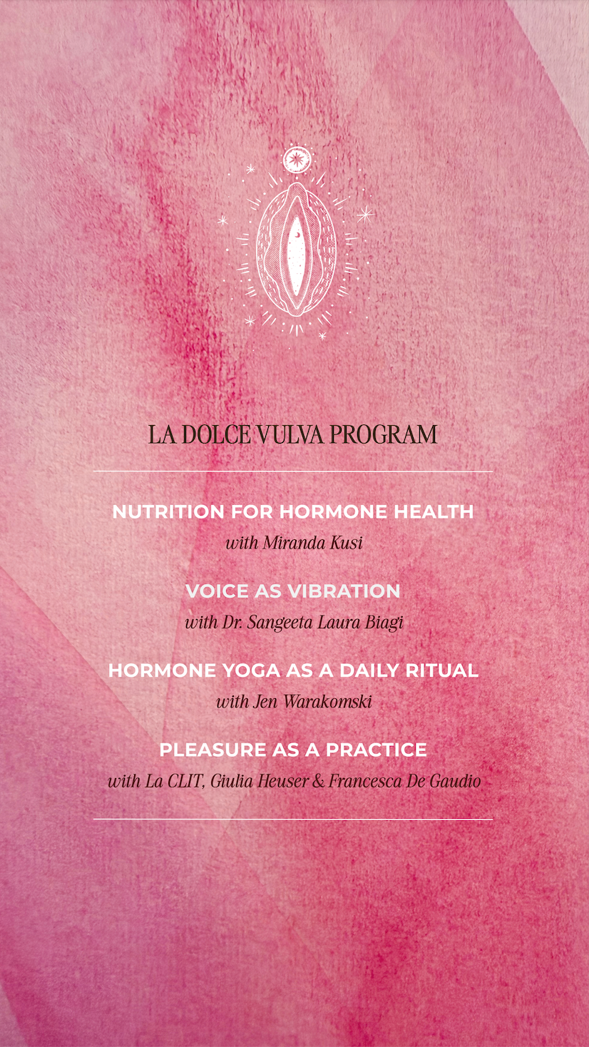 LA DOLCE VULVA - October 18, 2025 - 10 AM to 1 PM (EN)