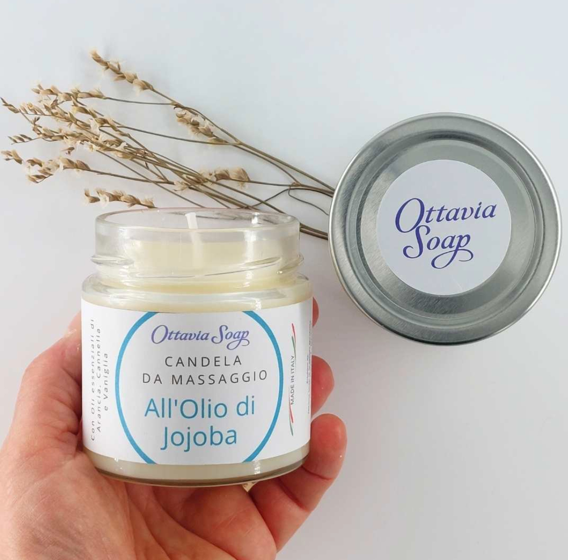 MASSAGE CANDLE with Essential Oils