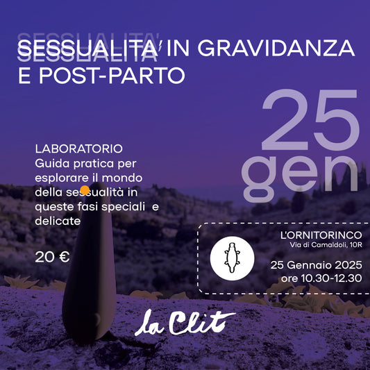 SEXUALITY IN PREGNANCY AND POSTPARTUM - 25 JANUARY 2024 at 10:30 a.m.