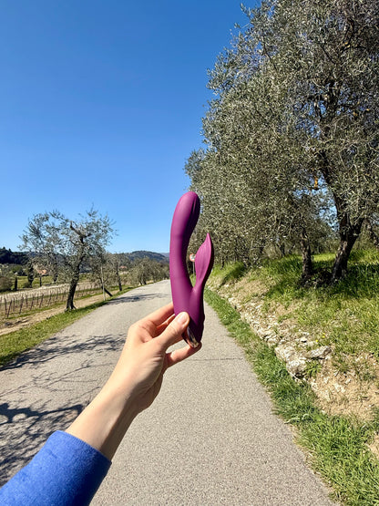 PETALO - Vibratore Doppio, Morbido e Potente