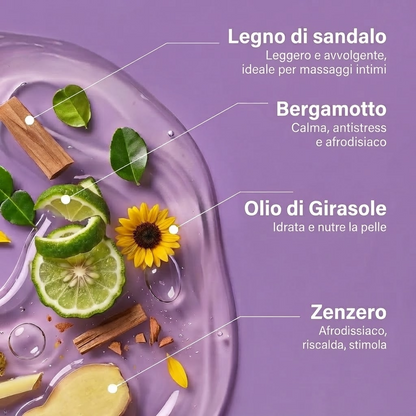 AMBRA - Olio Da Massaggio Afrodisiaco.
