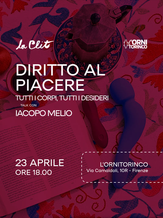 IL DIRITTO AL PIACERE: Tutti i corpi, tutti i desideri - Talk - 23 aprile 2026 - ore 18:00