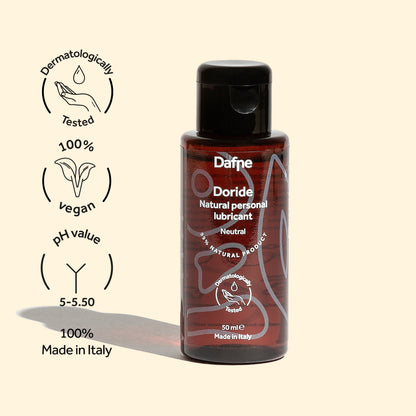 DORIDE - Natural Water-Based Intimate Lubricant - 50/100 ml - Daphne