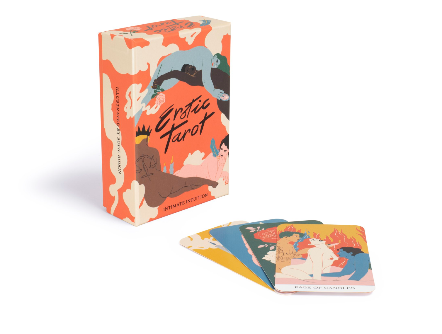 Pack of carts, scatola di tarocchi erotici 