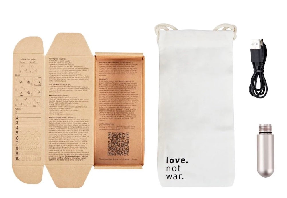 POWER OF LOVE - Silenziosa Batteria Compatibile con Tutti i Toys Love. Not. War.