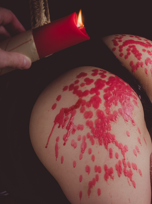CANDELE PER WAX PLAY - fatte a mano SENZA paraffina.