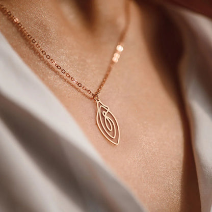 Collana Vulvii - Oro rosa