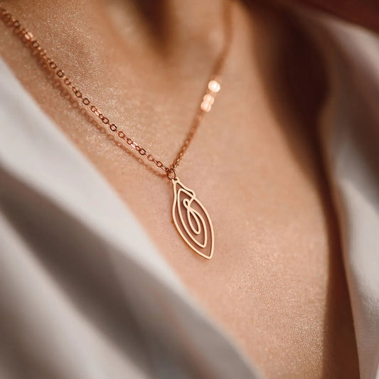 Collana Vulvii - Oro rosa