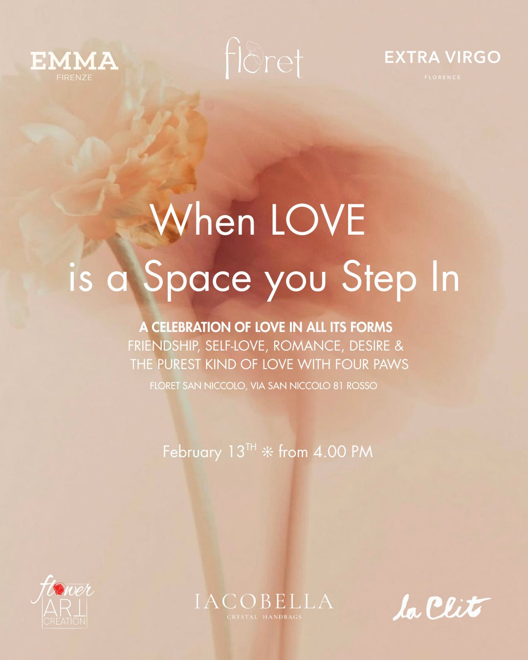 When LOVE is a Space You Step In - February 13 2026 - 4-9 PM
