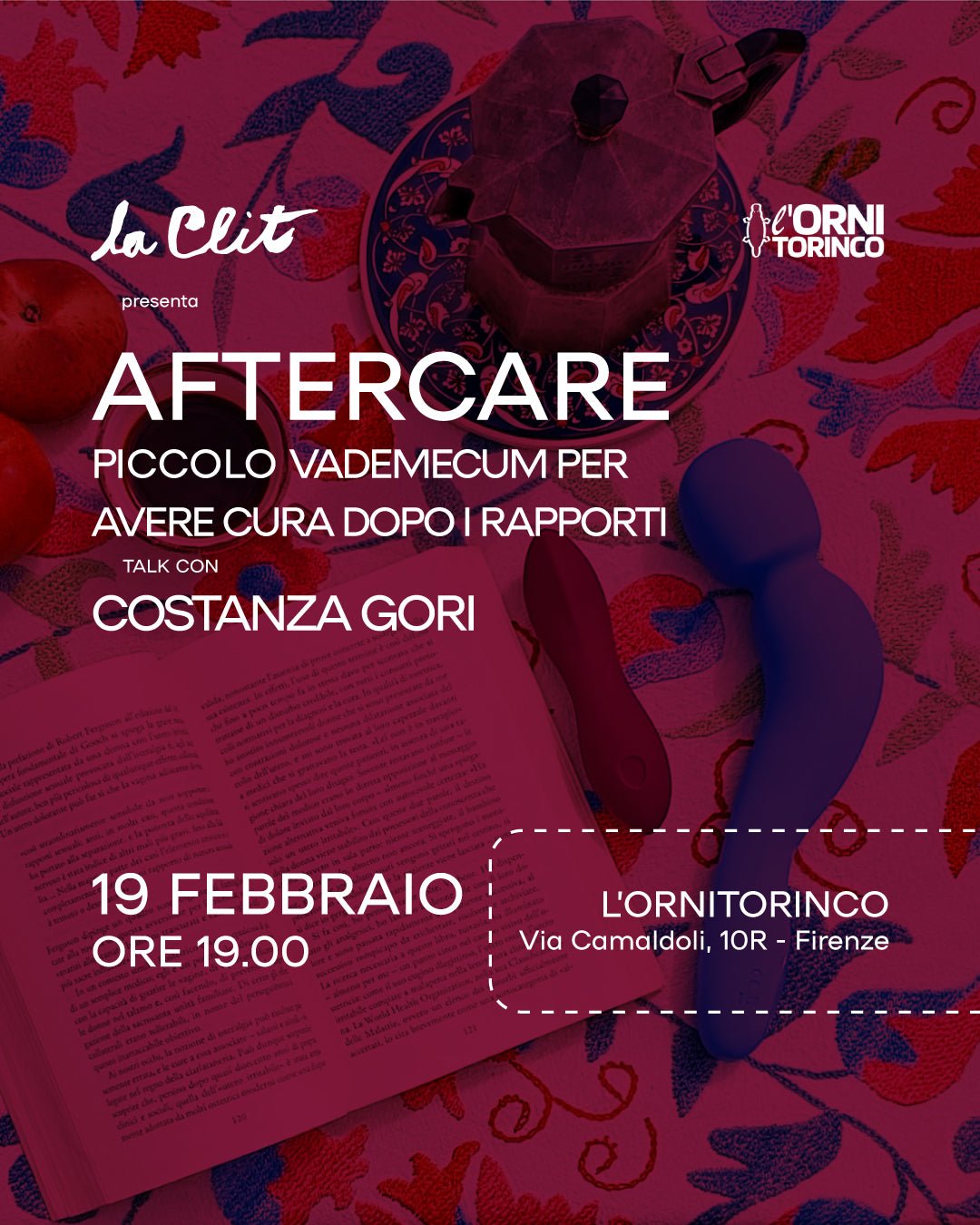 AFTERCARE - Talk  - 19 febbraio 2026 - ore 19:00