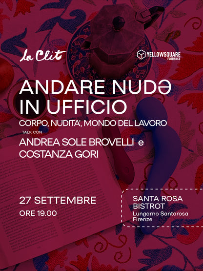 ANDARE NUDƏ IN UFFICIO - Talk - 27 Settembre 2026 - ore 18:00