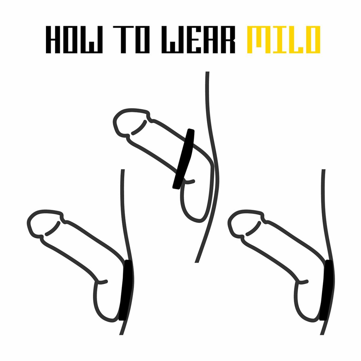 MILO - 3 Cock Rings per Liberare la Creatività
