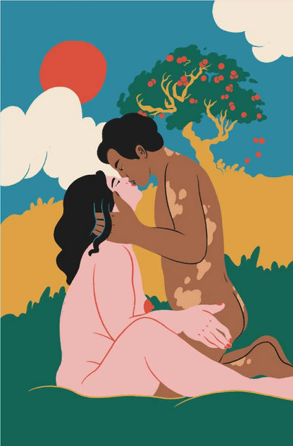 la carta degli amanti illustrata da sofie birkin tarocchi erotici 