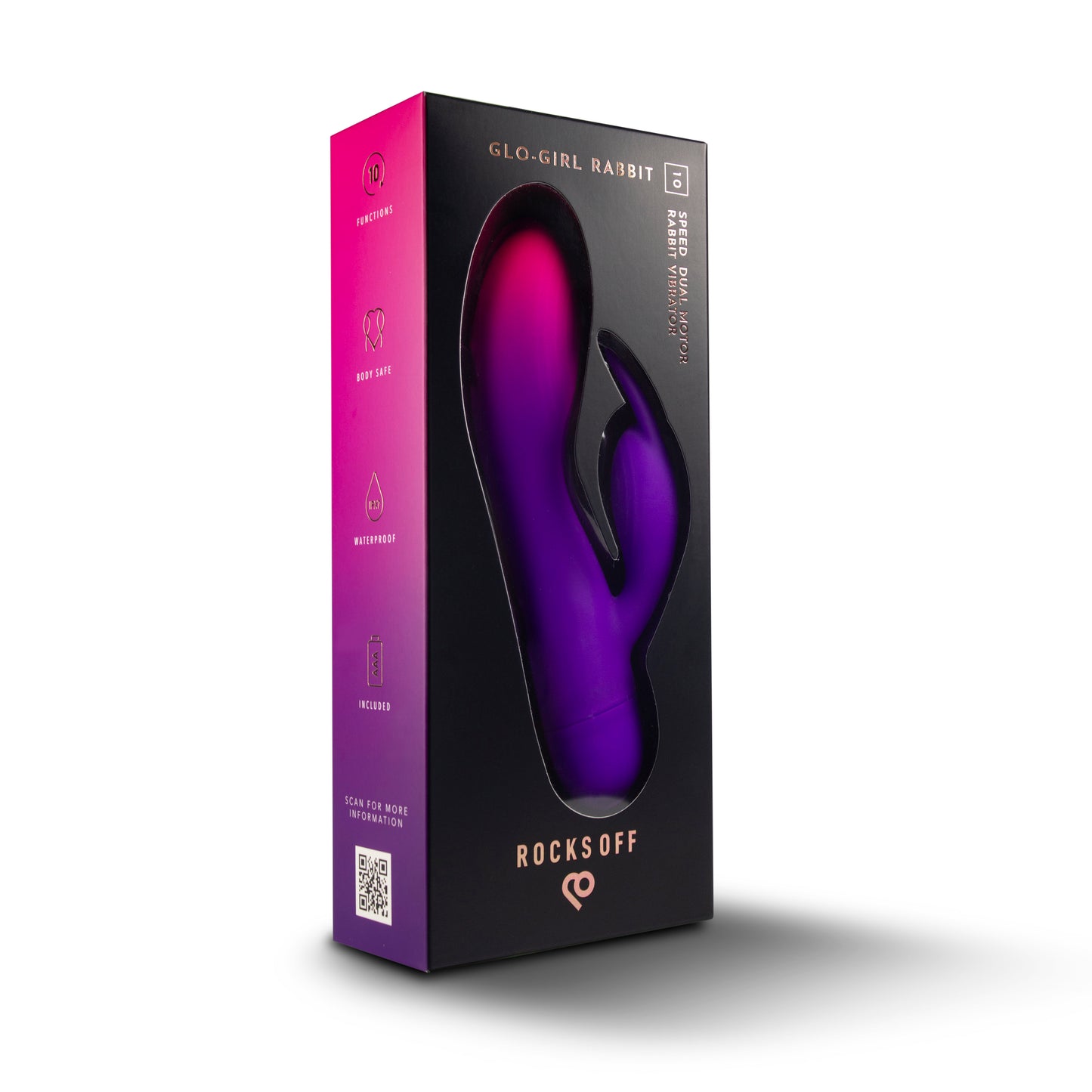 glo rabbit double trouble rocksoff packaging