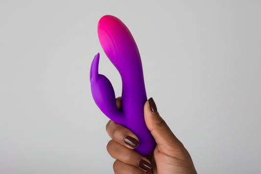 DOUBLE TROUBLE RABBIT - Vibratore con pila (inclusa!)