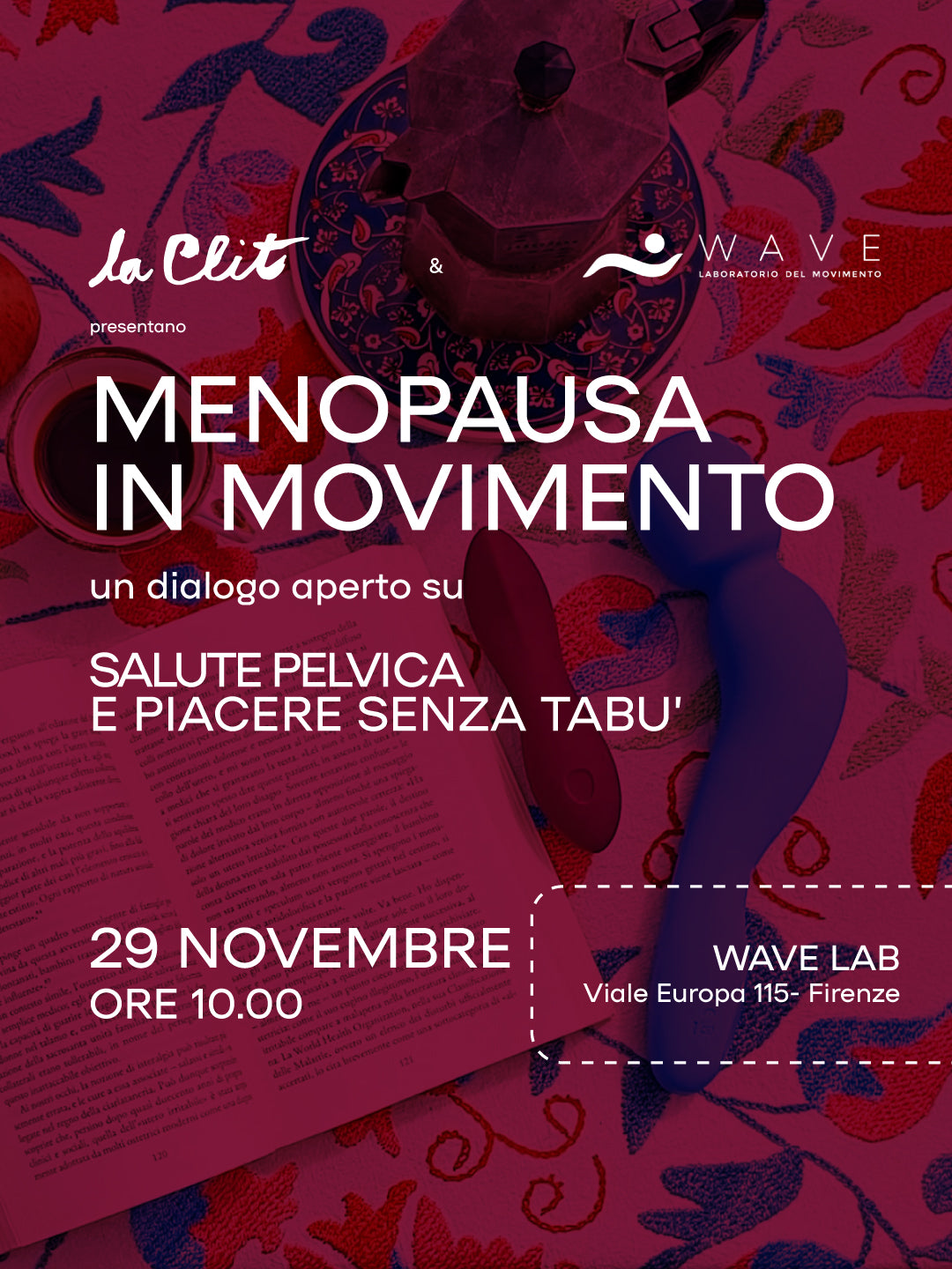 MENOPAUSA IN MOVIMENTO- Incontro aperto  - 29 Novembre 2025 - ore 10:00