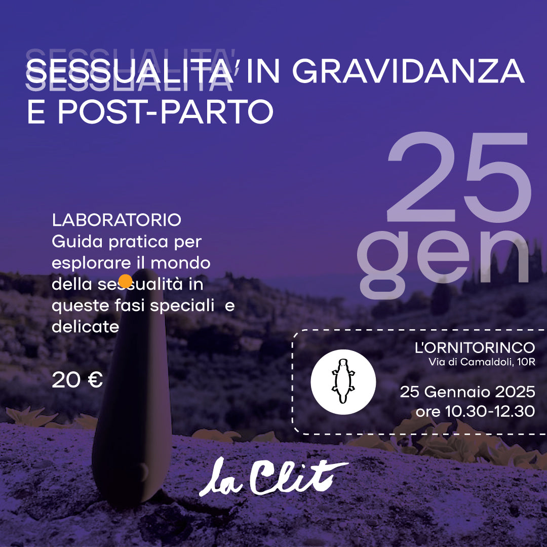 SESSUALITA' IN GRAVIDANZA E POSTPARTO - 25 GENNAIO 2024 ore 10:30