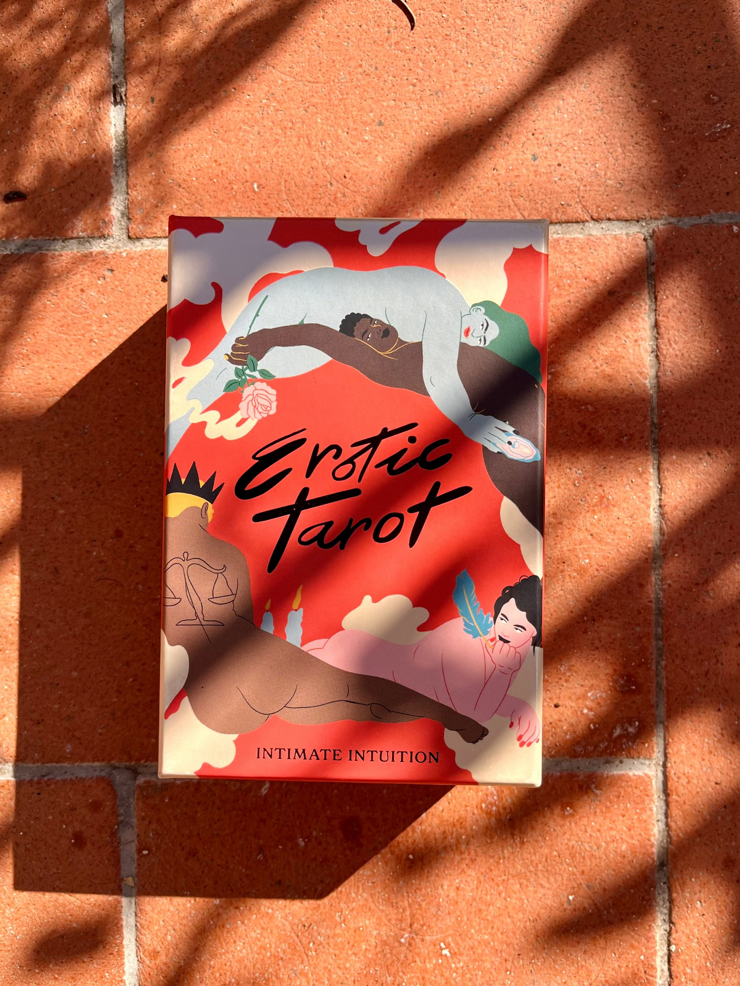 packaging della scatola di tarocchi erotici illustrati da sofie birkin erotic taror